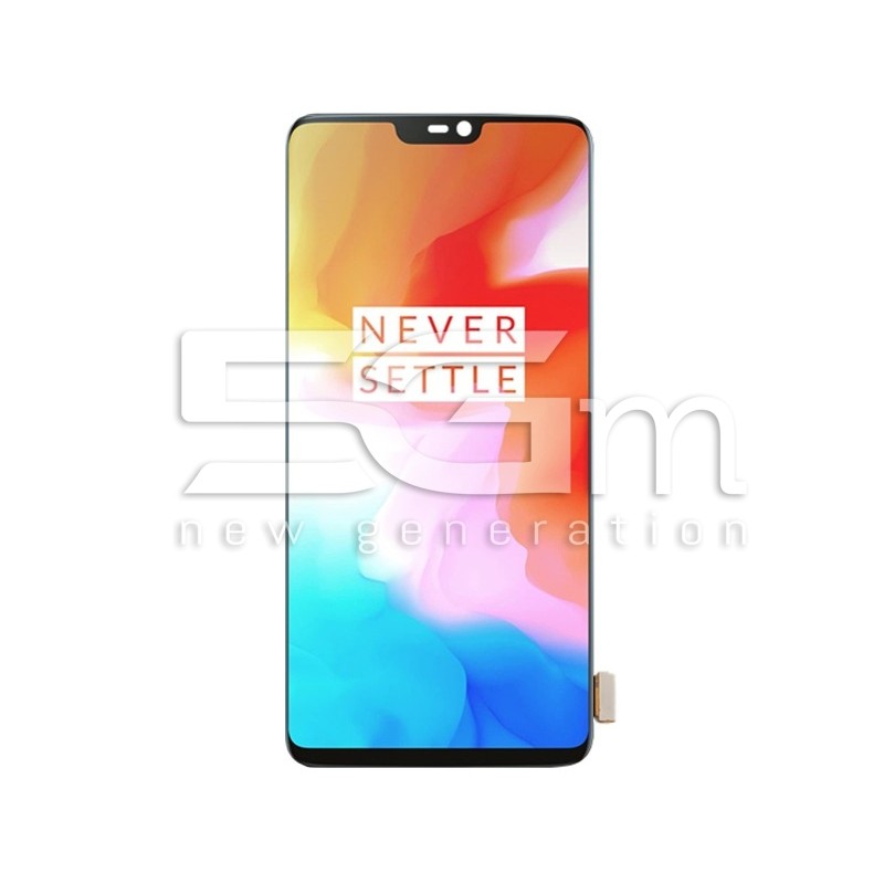 Ecra Tàctil Preto OnePlus 6 (OLED)