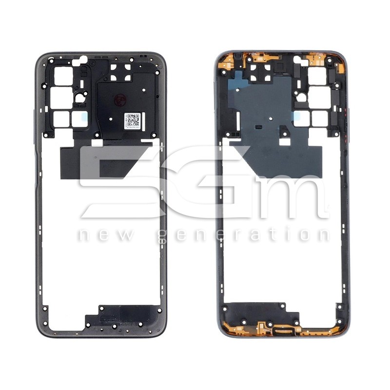 Middle Frame Carbon Grey Xiaomi Redmi 10 4G - Xiaomi Redmi 10 4G 2022
