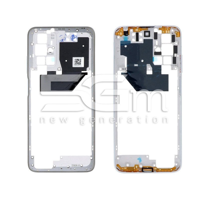 Middle Frame Pepple White Xiaomi Redmi 10 4G - Xiaomi Redmi 10 4G 2022