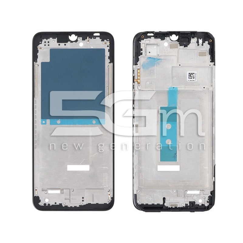 LCD Frame Nero + Flex Power Xiaomi Poco M5