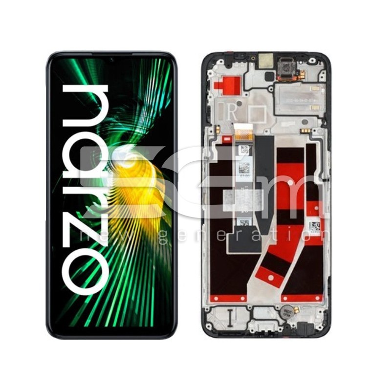 Display Touch + Frame Nero Realme Narzo 50 5G (IPS)