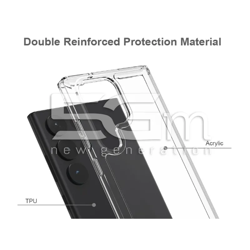 TPU Transparent Phone Case Samsung SM-S918 S23 Ultra