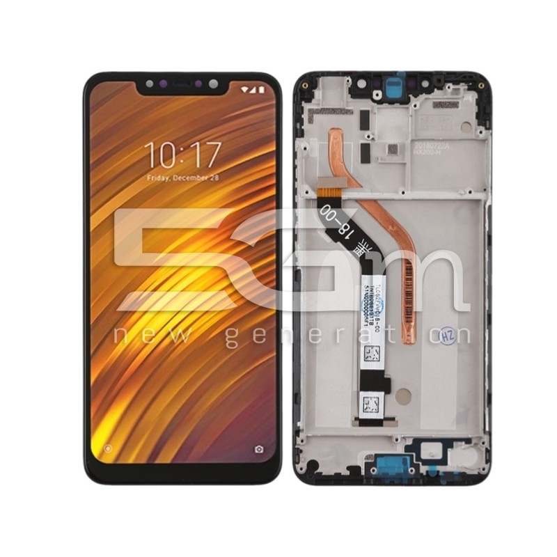 Display Touch + Frame Black Xiaomi Pocophone F1 (IPS)
