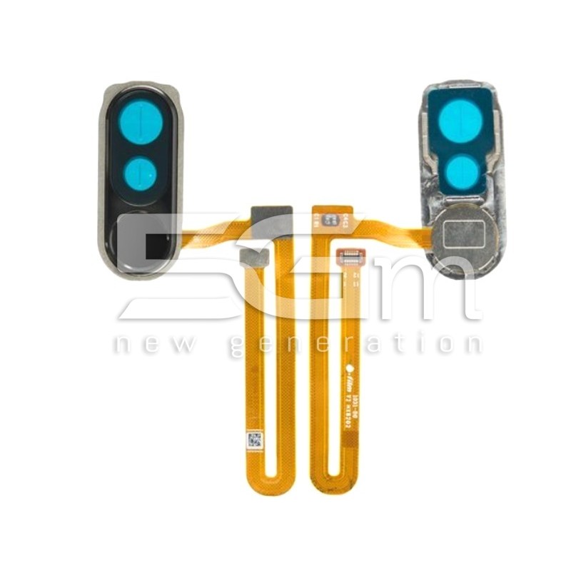 Fingerprint Black Flex Cable + Camera Frame Xiaomi Poco F1