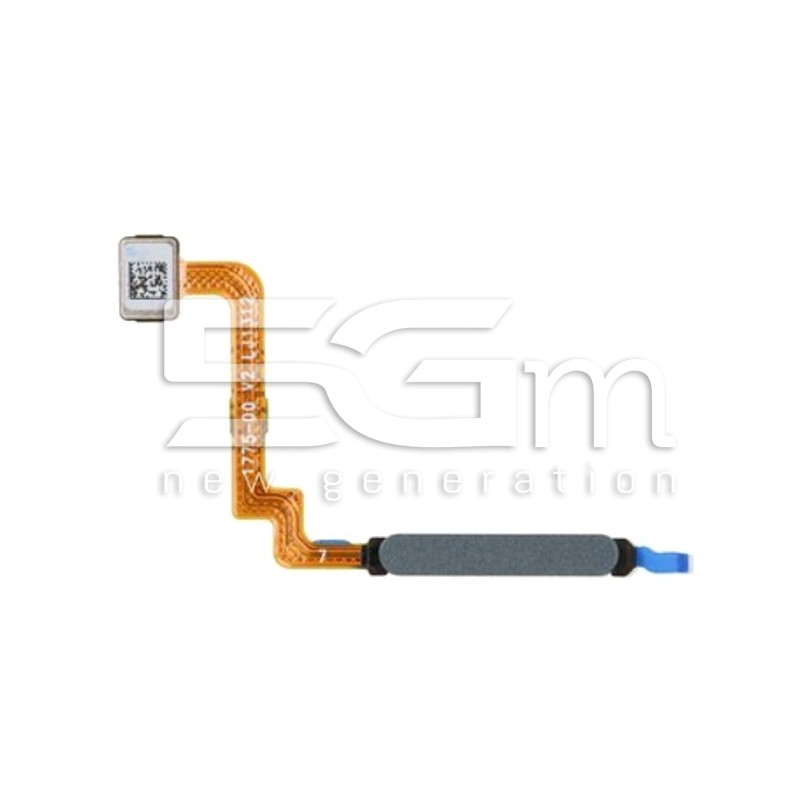 Fingerprint Sensor Flex Cable Carbon Grey Xiaomi Redmi 10 4G