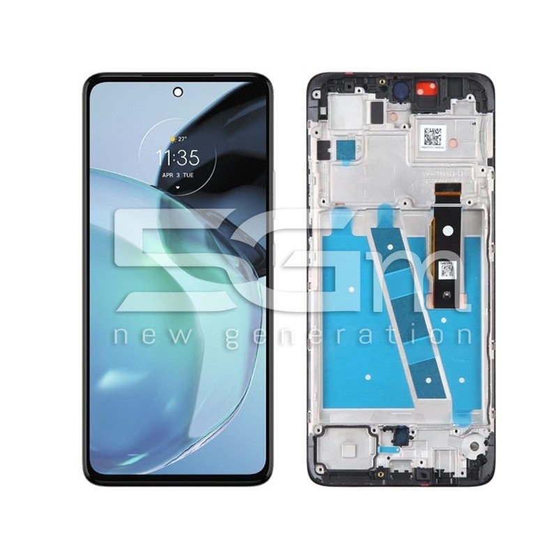 Display Touch + Frame Black Moto G72 (OLED)