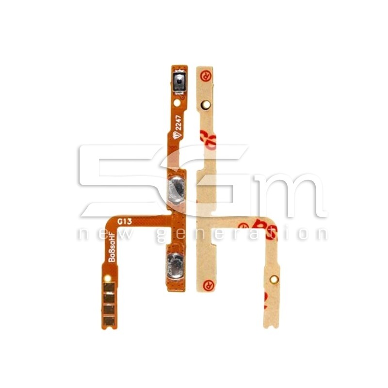 Power + Volume Flex Cable Moto G53 5G