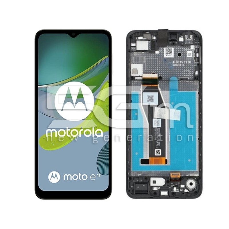 Display Touch + Frame Black Moto E13 (IPS)