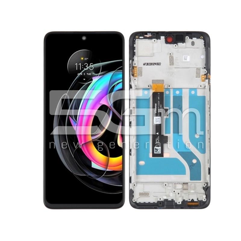 Display Touch + Frame Black Motorola Edge 20 Lite 5G (PULLED)