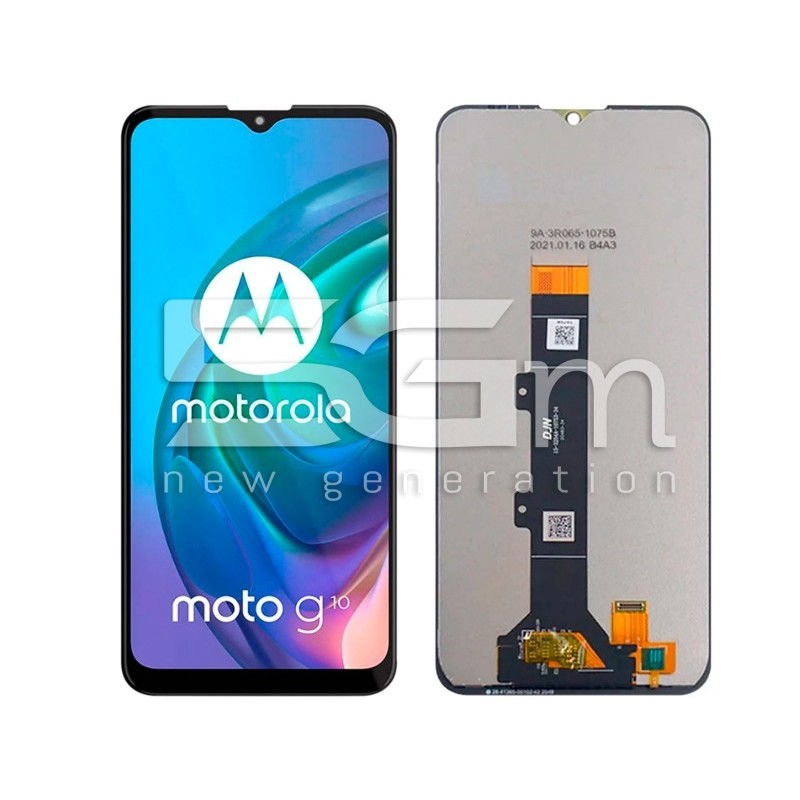 Ecra Tactil Preto Motorola Moto G10 (TFT)