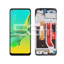 Display Touch + Frame Black OPPO A53 2020 - A53s (IPS)