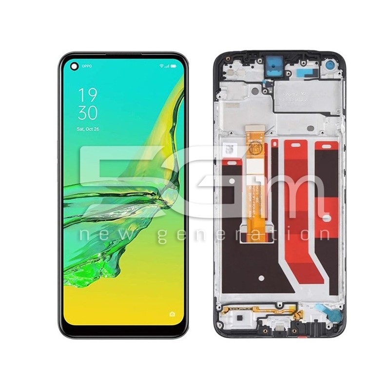 Display Touch + Frame Black OPPO A53 2020 - A53s (IPS)