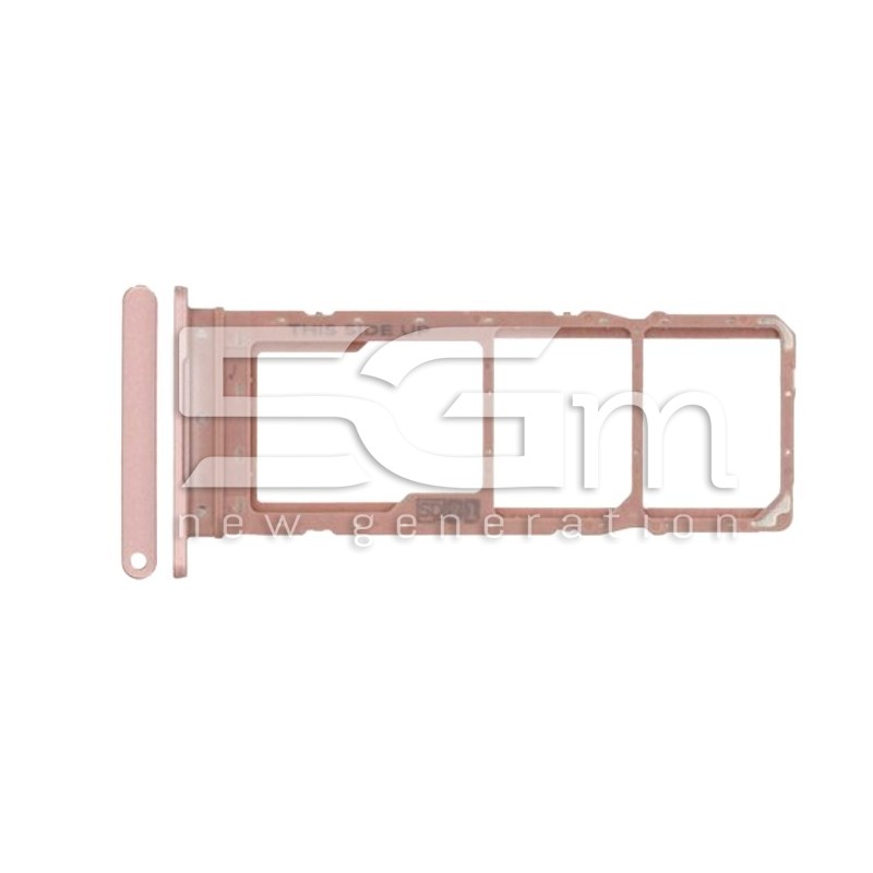 Sim Card Tray Pink Clay Moto E40