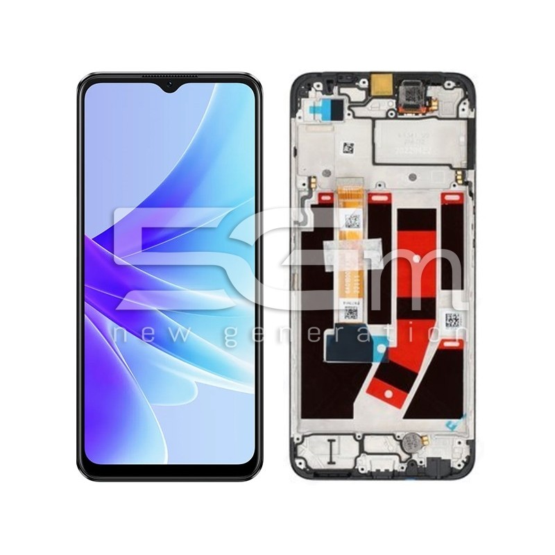 Display Touch + Frame Black OPPO A57s (IPS)