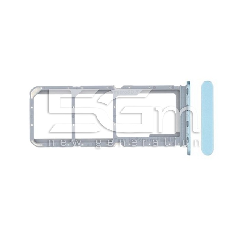 Sim Card Tray Sky Blue OPPO A57 - A57s