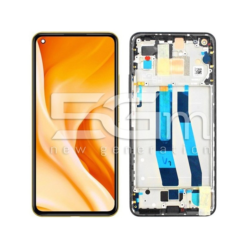 Display Touch Nero + Frame Xiaomi MI 11 Lite Ori