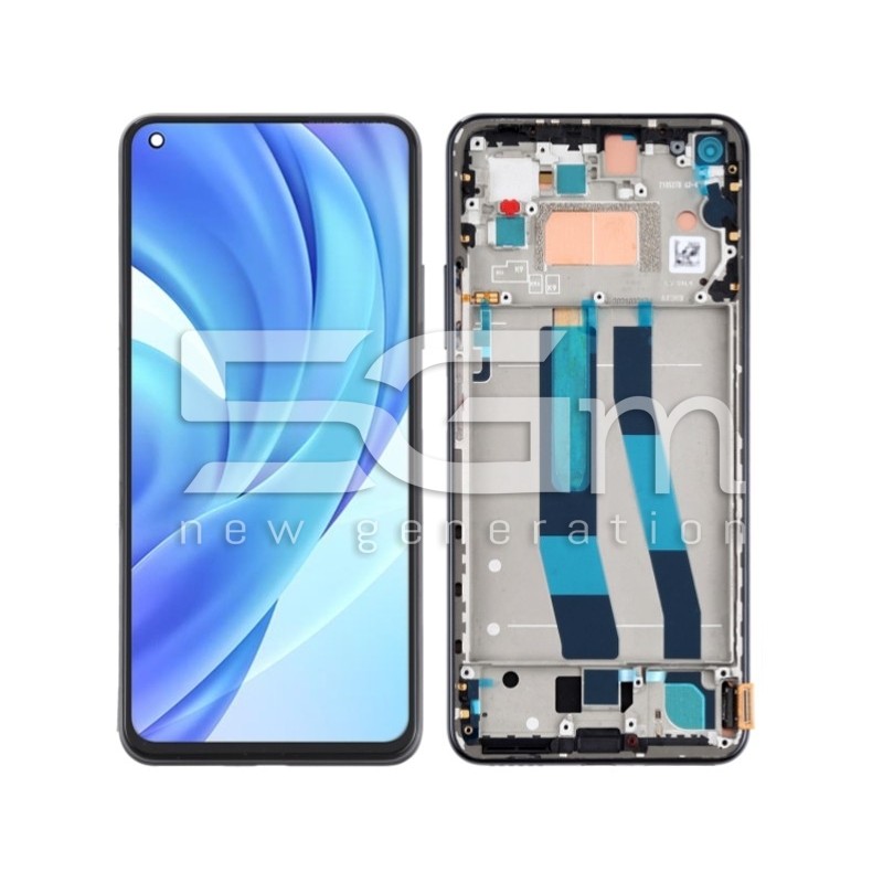 Ecra Tàctil + Chassi Truffle Black Xiaomi Mi 11 Lite (Pulled)