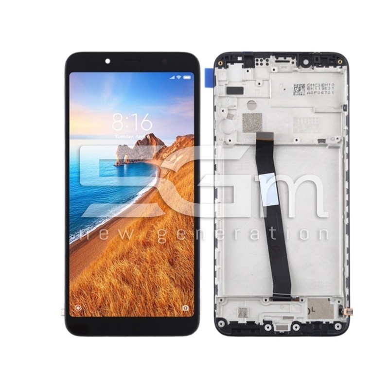 Ecrã Táctil + Chassi Xiaomi Redmi 7A (IPS)