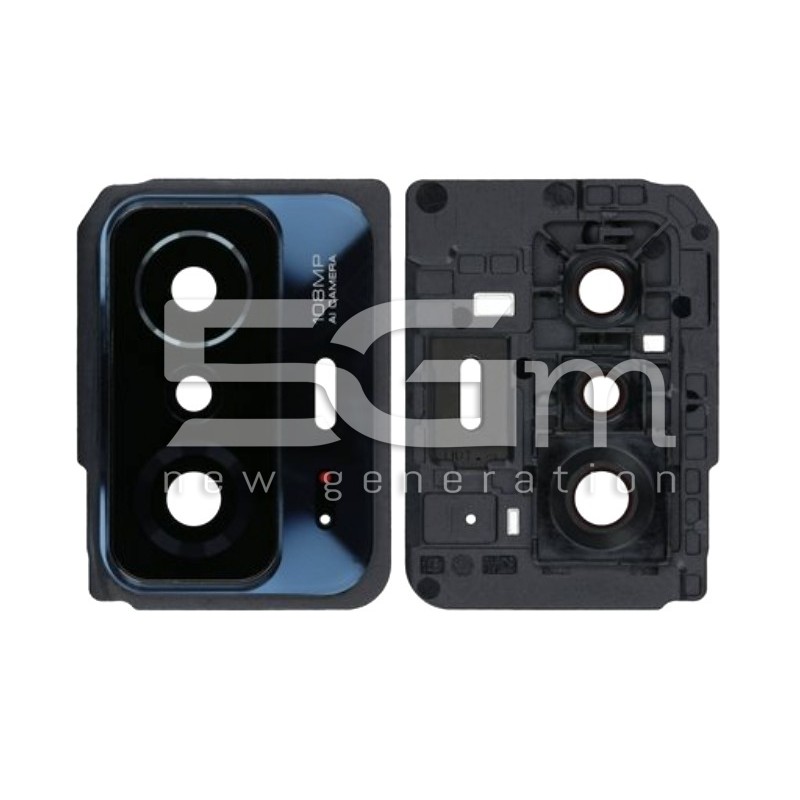 Rear Camera Lens + Frame Black Xiaomi Mi 11T 5G - Mi 11T Pro