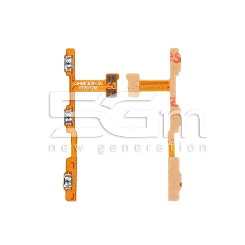 Power + Volume Flex Cable Xiaomi Mi 10T - Mi 10T Pro