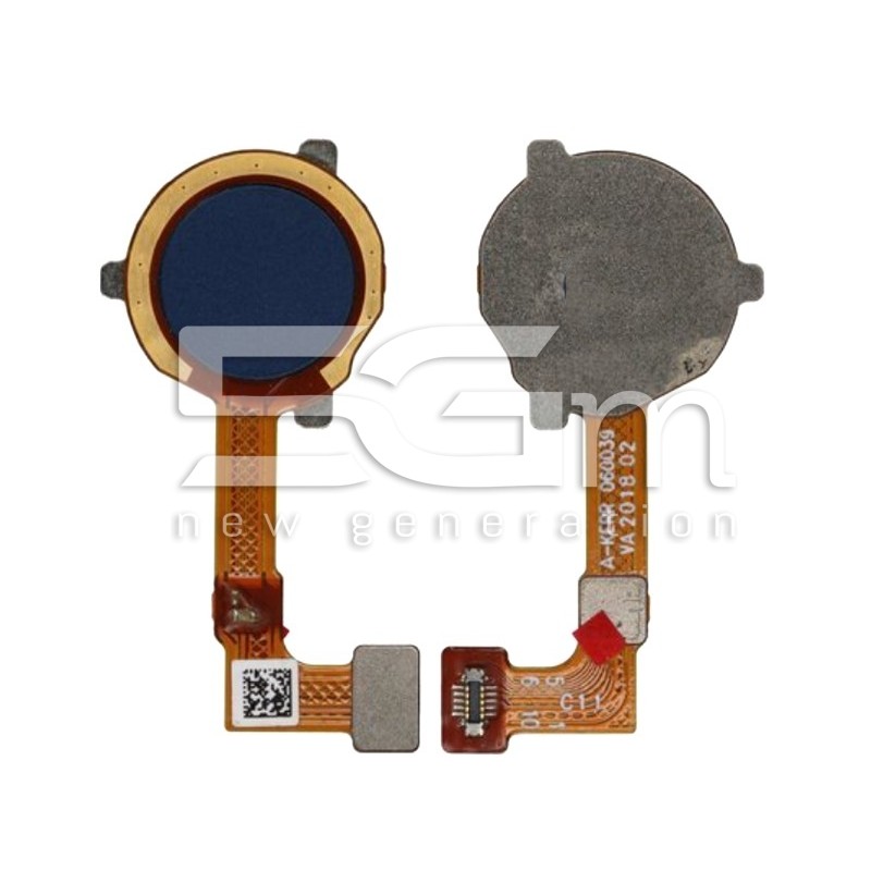 Fingerprint Cross Blue Flex Cable Realme C21