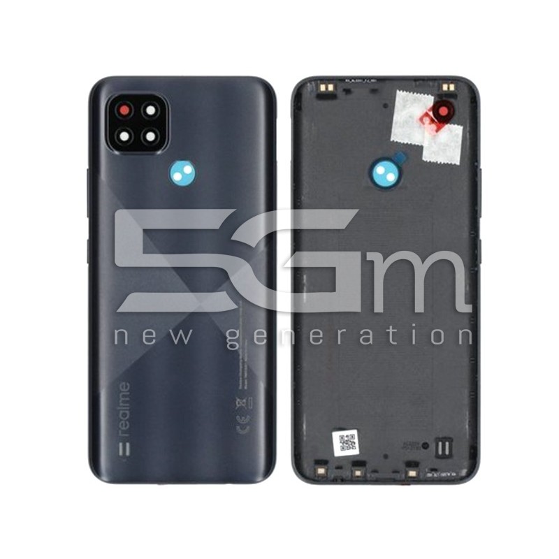 Rear Cover Cross Black Realme C21 Ori