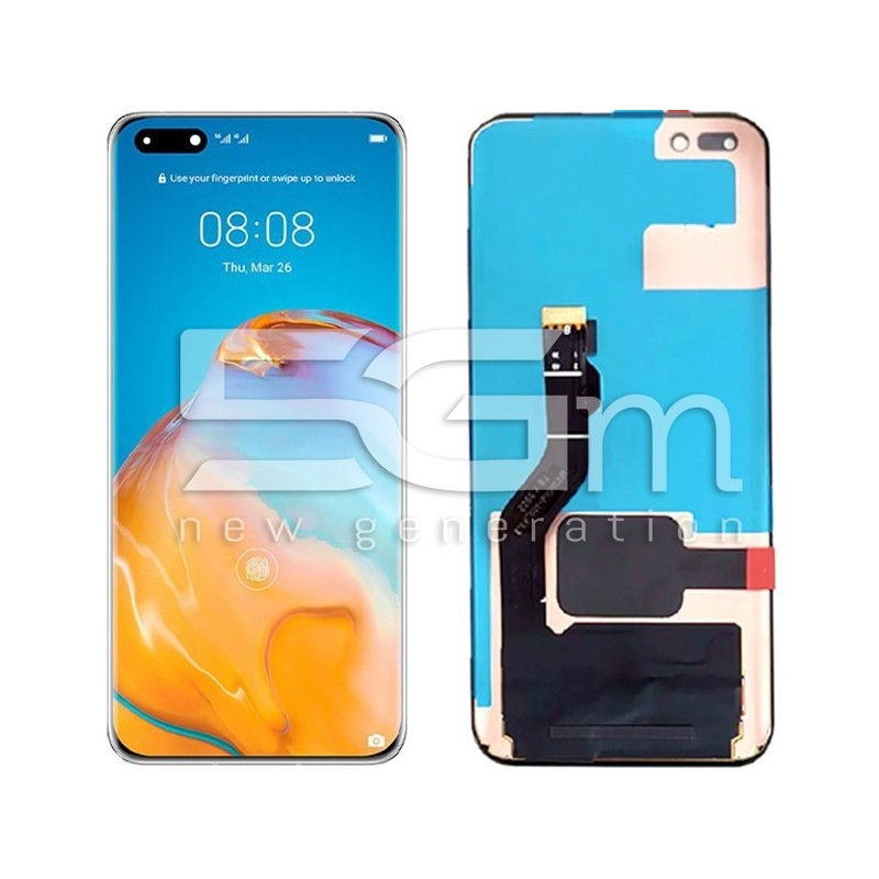 Ecra Tactil Preto Huawei P40 Pro (Pulled)