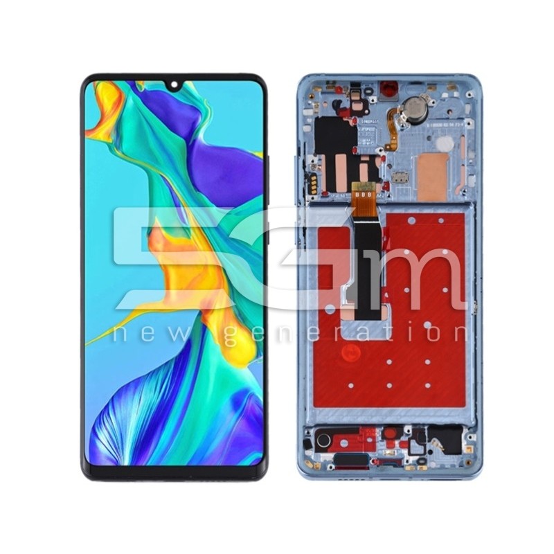 Ecrã Táctil + Chassi Breathing Crystal Huawei P30 Pro (Pulled)