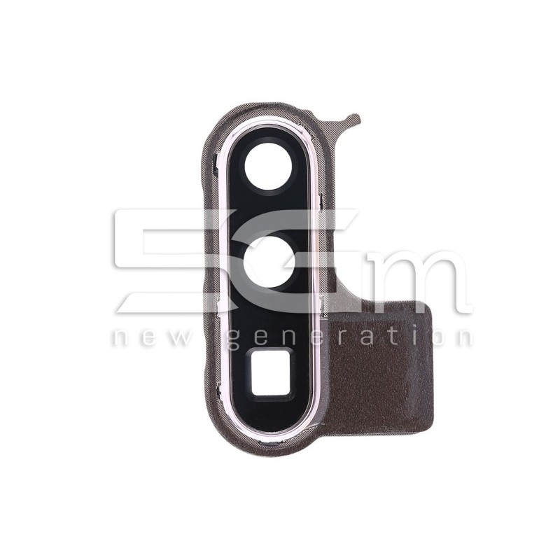 Rear Camera Lens + Frame Pearl White Huawei P30 Pro