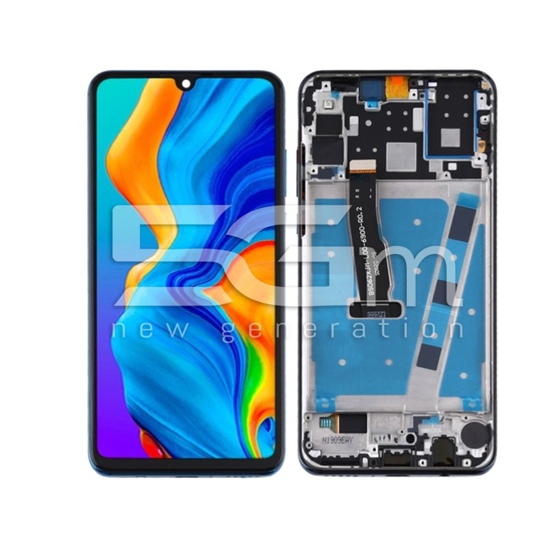 Display Touch + Frame Midnight Black Huawei P30 Lite (IPS) ″Camera 24MP″