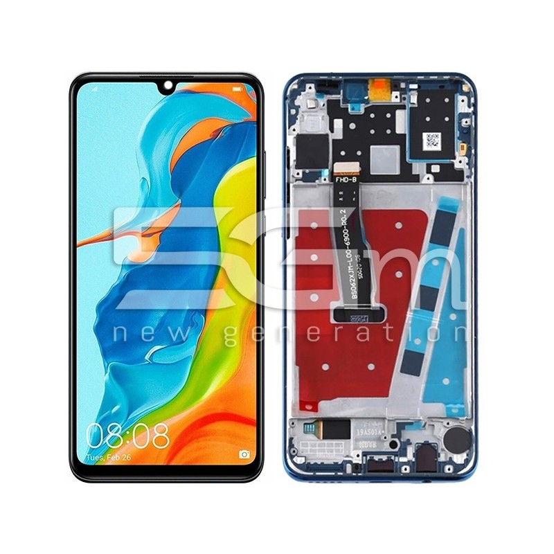 Display Touch + Frame Peacock Blue Huawei P30 Lite (IPS) ″Camera 48MP″