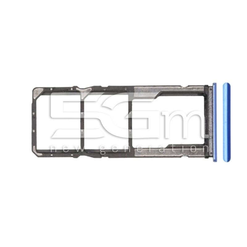 Supporto Sim Card Blue Xiaomi Poco M3