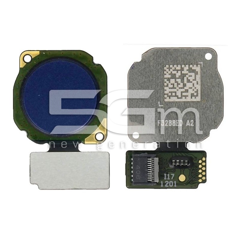 Fingerprint Klein Blue Flat Cable Huawei Mate 10 Lite