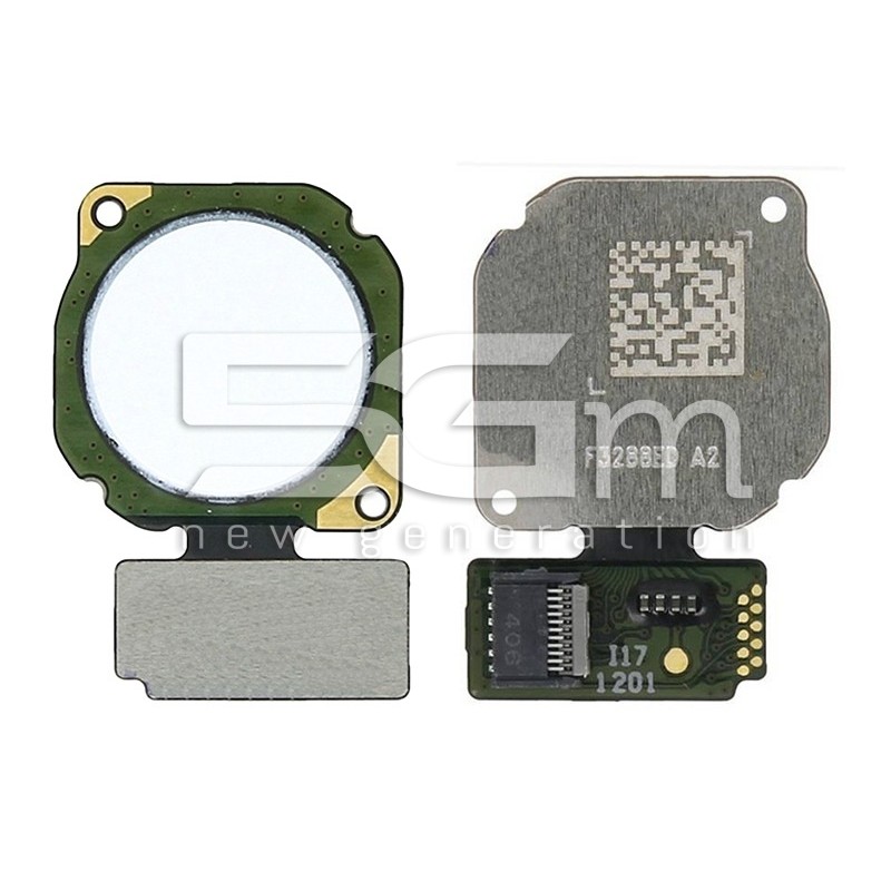 Fingerprint White Flat Cable Huawei Mate 10 Lite