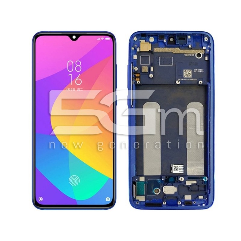 Ecra Tàctil + Chassi Aurora Blue Xiaomi Mi9 Lite (Pulled)