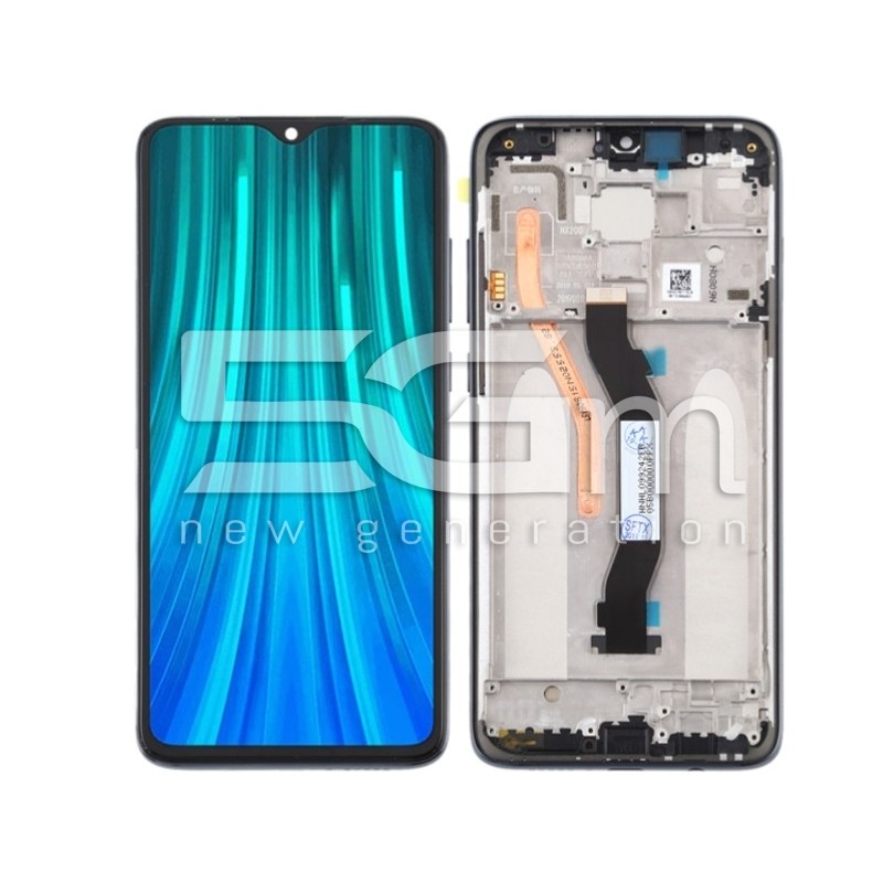 Ecrã Táctil + ChassiA Mineral Grey Xiaomi Redmi Note 8 Pro (IPS)