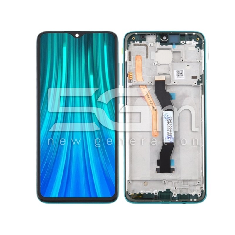 Ecra Tàctil + Chassi Forest Green Xiaomi Redmi Note 8 Pro (COG)
