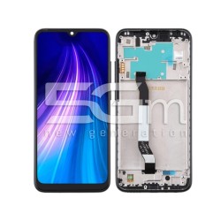 Ecrã Táctil + Chassi Space Black Xiaomi Redmi Note 8 - Redmi Note 8 2021 (IPS)