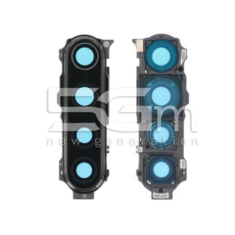 Rear Camera Lens + Frame Space Black Xiaomi Redmi Note 8