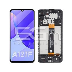 Ecra Tatil + Chassi Preto Samsung SM-A127 A12 (IPS)