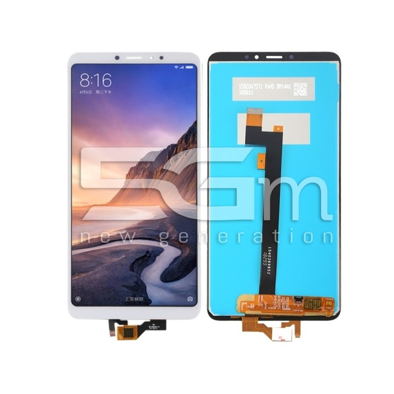 Ecra Tàctil Branco Xiaomi Mi Max 3 (IPS)