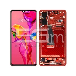 Display Touch + Frame Amber Huawei P30 (OLED)