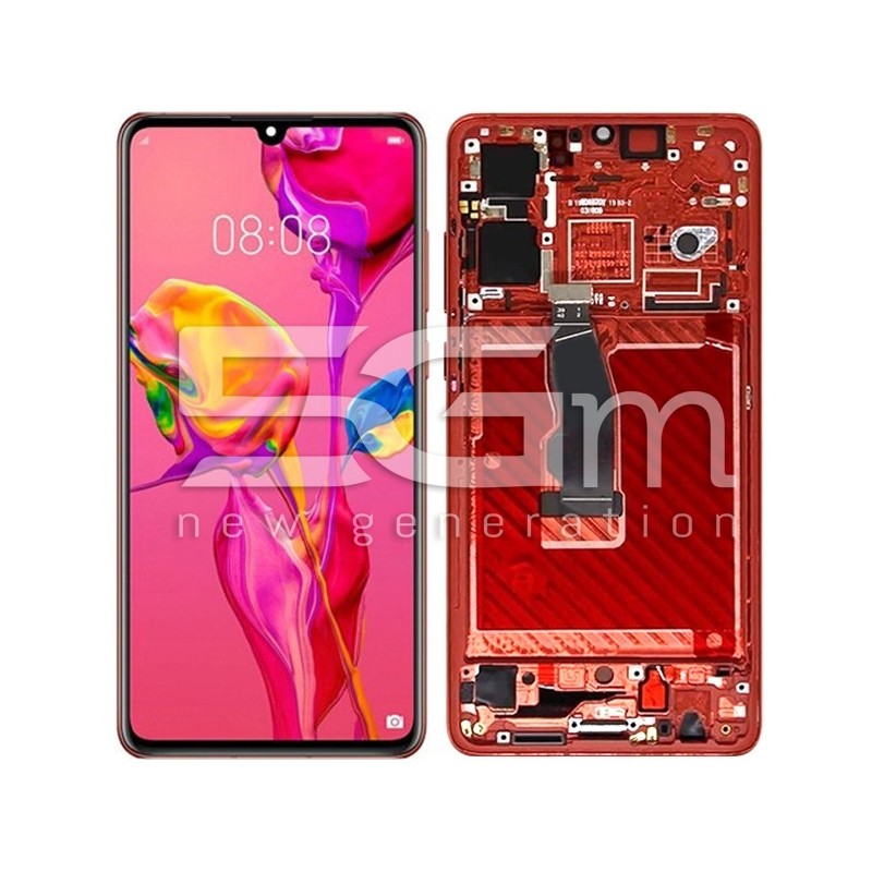 Display Touch + Frame Amber Huawei P30 (OLED)