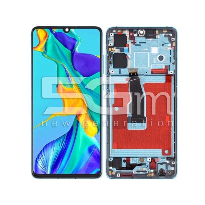 Display Touch + Frame Aurora Blue Huawei P30 (OLED)