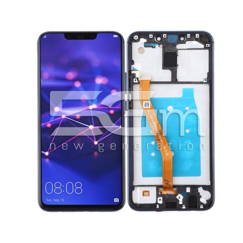Ecra Tactil + Chassi Saphire Blue Huawei Mate 20 Lite (IPS)