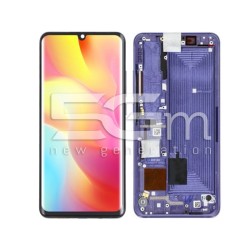 Display Touch + Frame Nebula Purple Xiaomi Mi Note 10 Lite (Pulled)