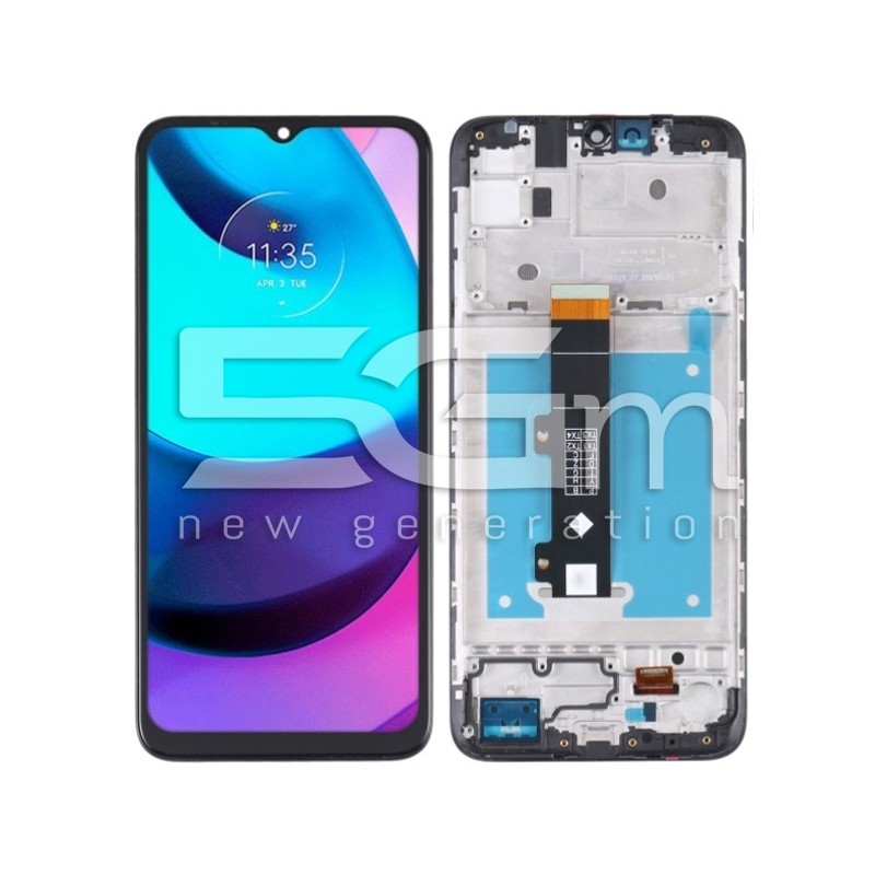 Display Touch + Frame Black Moto E20 (IPS)