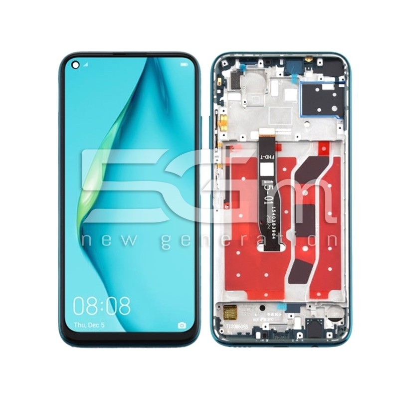 Ecra Tàctil + Chassi Crush Green Huawei P40 Lite (IPS)