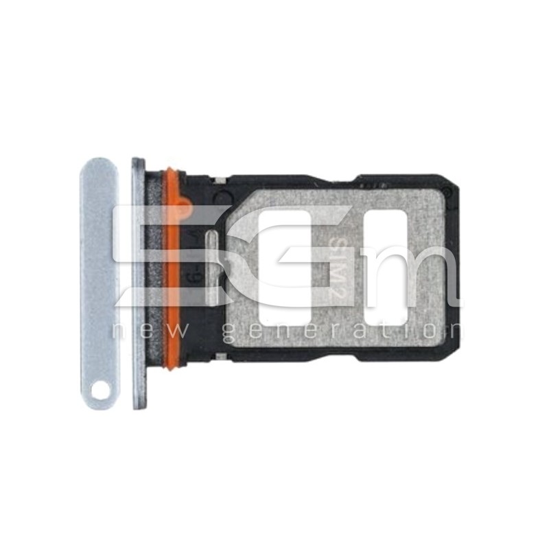 Supporto Sim Card Silver Xiaomi Poco X4 GT