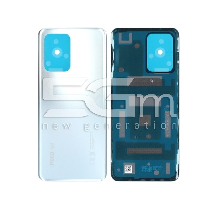 Rear Cover Silver Xiaomi Poco X4 GT 5G Ori